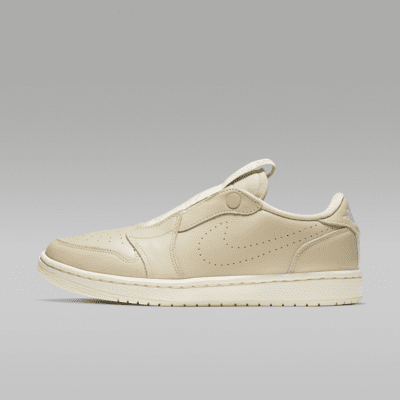 Nike womens air jordan 1 ret low slip womens white shop
